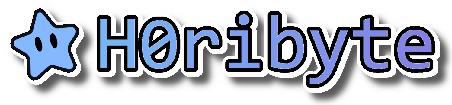 old horibyte wordmark